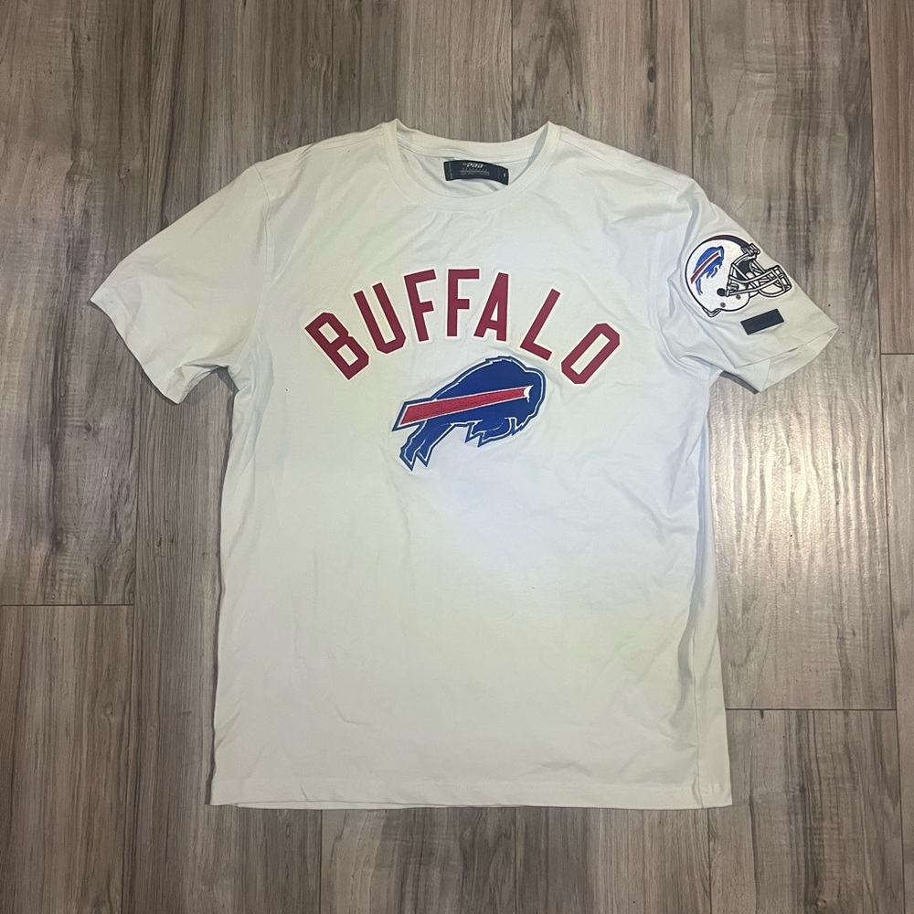 Buffalo Bills White Short Sleeve Tee